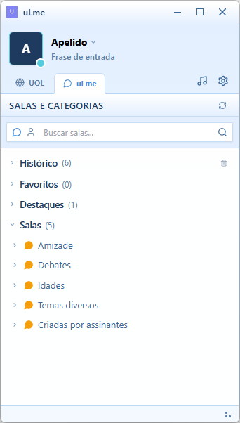 Print do uLme Desktop
